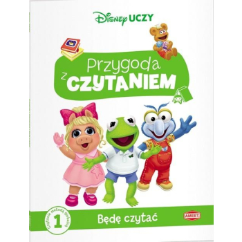 Disney Uczy. Przygoda z Czytaniem. Będę czytać